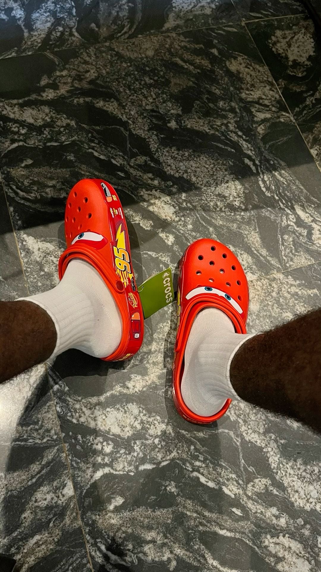 Mcqueen crocs